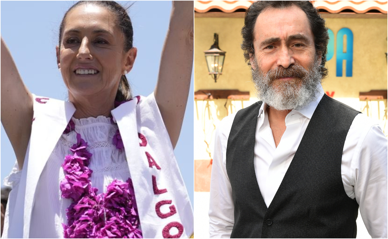 ‘México se vería muy guapo con una mujer presidenta’: Demián Bichir apoya a Sheinbaum
