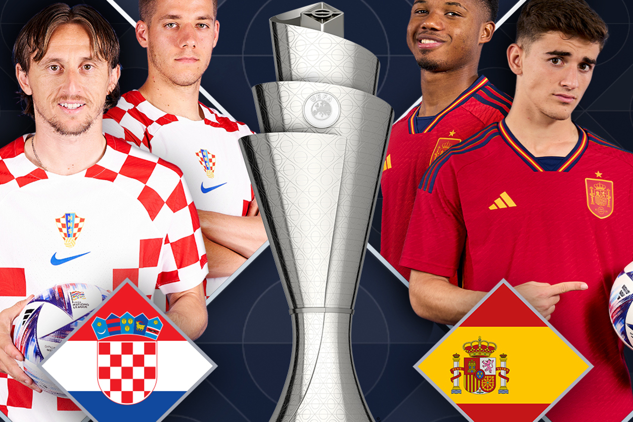 España vs Croacia ¿A qué hora y en dónde ver la final de la UEFA Nations League 2023?