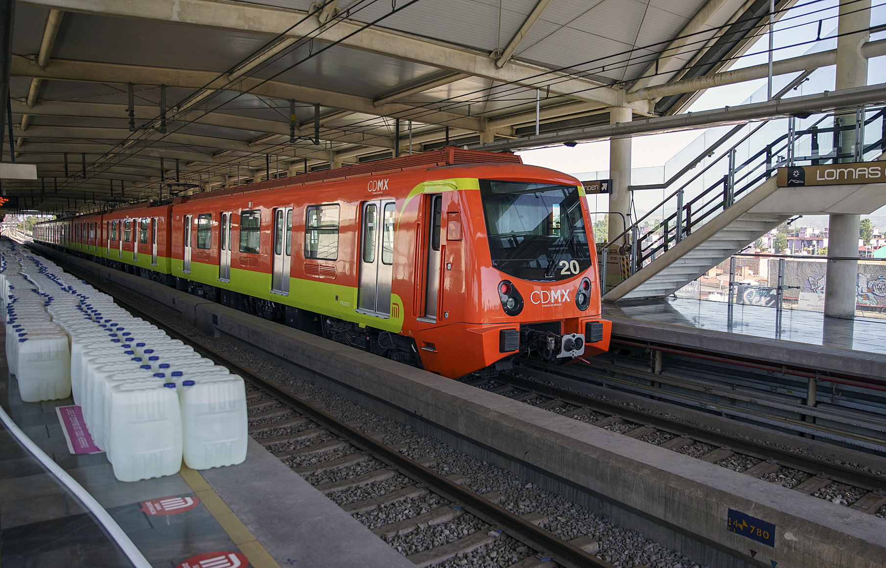 Metro realiza las primeras pruebas en el tramo de la Línea 12 que colapsó