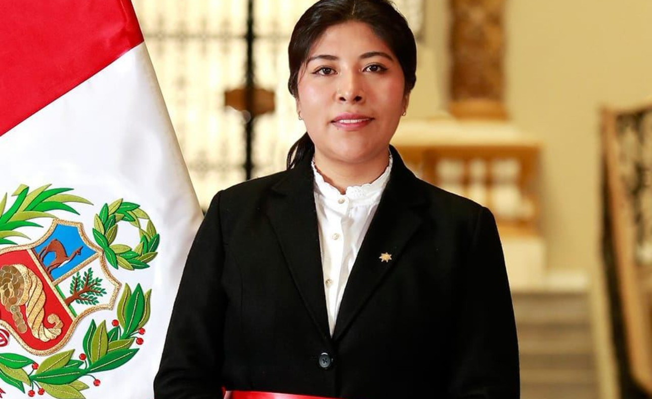 Detienen a exprimera ministra del gabinete de Pedro Castillo en Perú