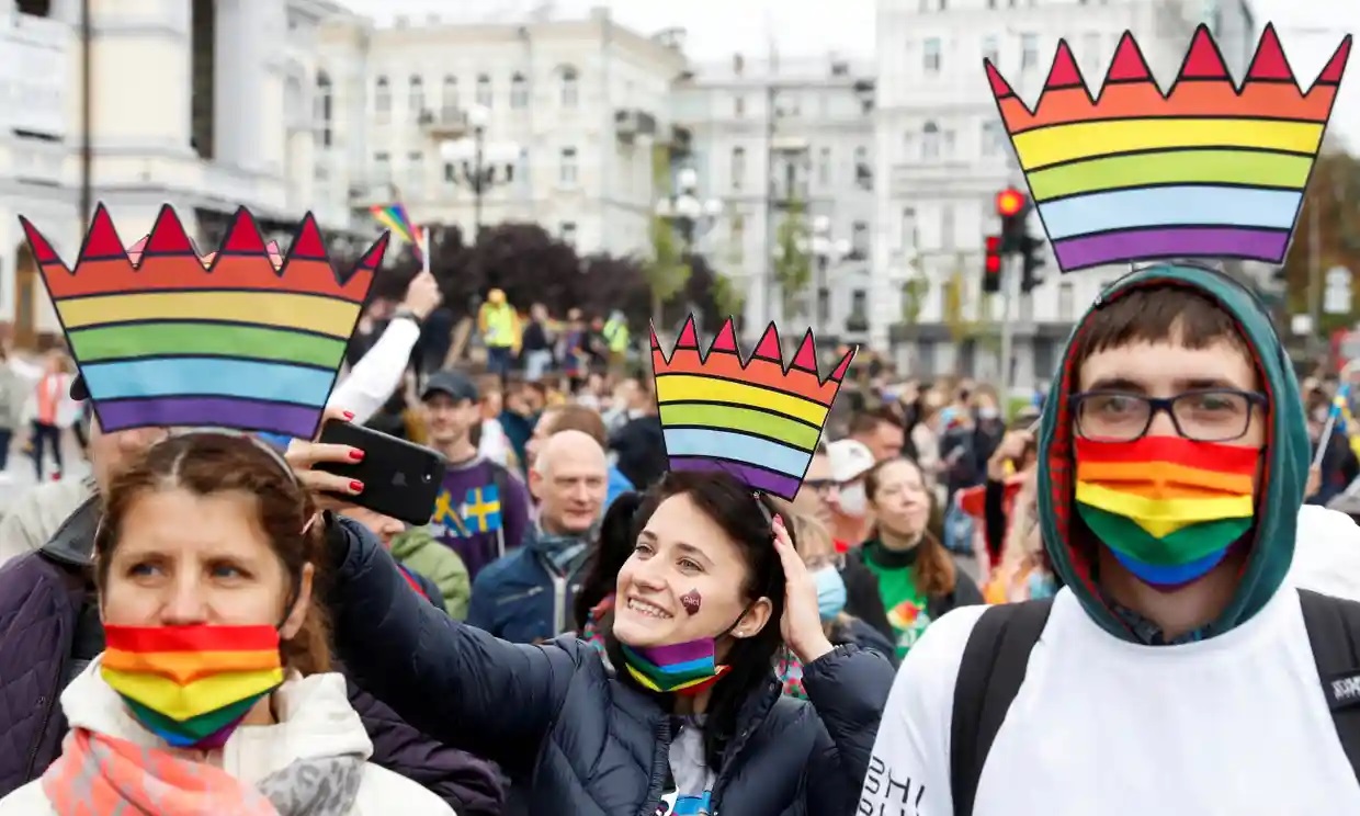 La guerra hace que la lucha por los derechos LGBT en Ucrania sea más urgente