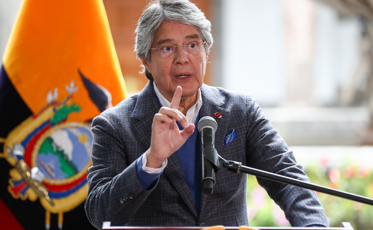El presidente Guillermo Lasso no se presentará a la reelección en Ecuador