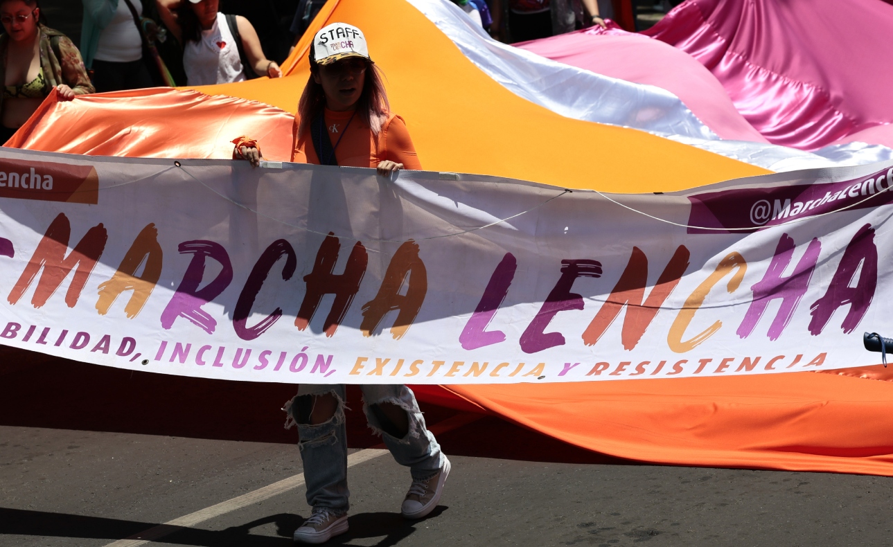 ‘Viva el amor entre morras’: Marcha Lencha defiende la diversidad y los derechos