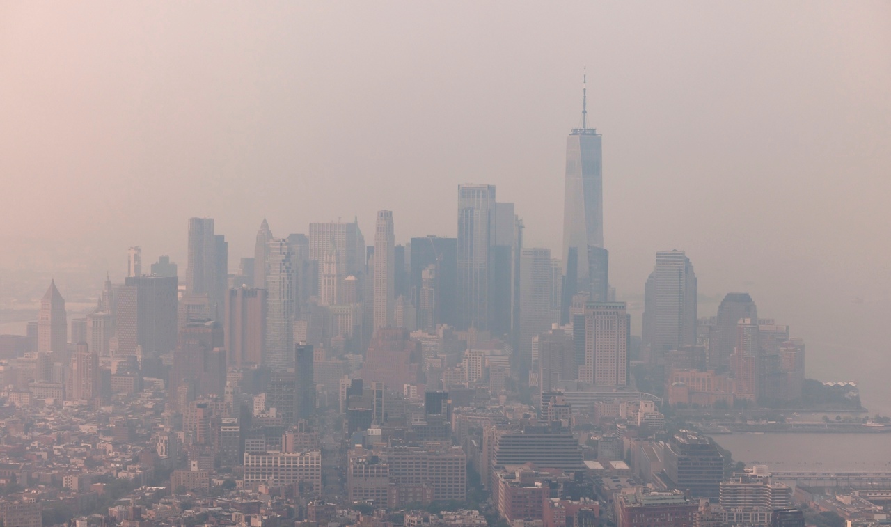 Incendios forestales en Canadá afectan calidad del aire de Nueva York