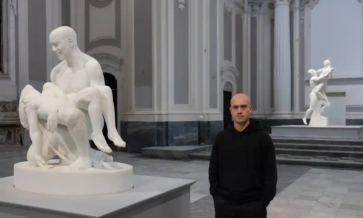 El ‘nuevo Miguel Ángel’ de Italia lleva la escultura al siglo XXI