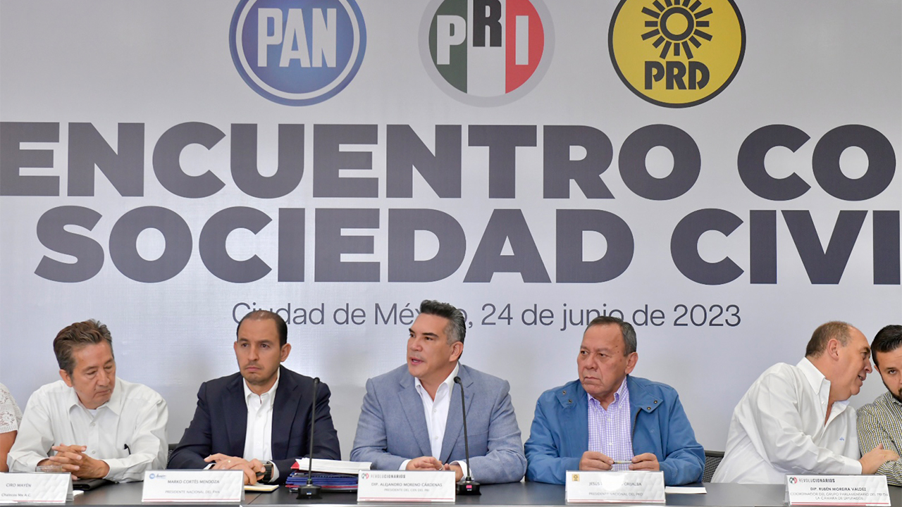 Conformarán nuevo comité organizador para proceso interno de Va por México