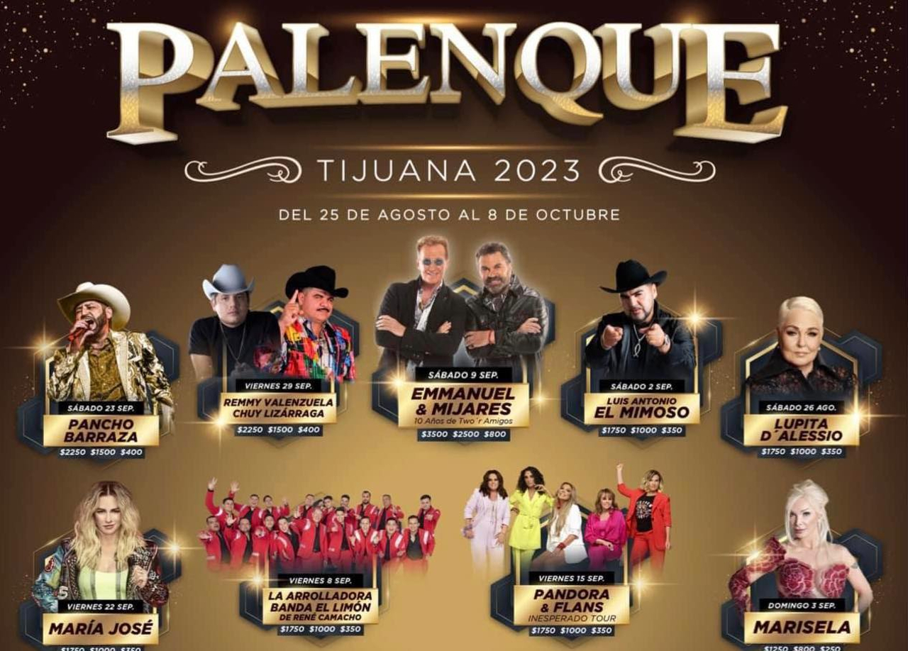 Feria de Tijuana 2023: precios de boletos del Palenque y Audiorama