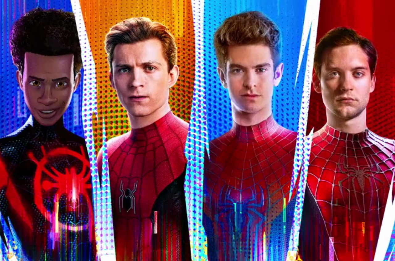 Morales, Holland, Garfield y Maguire en el tráiler de Spider-Man: a través del spider-verso