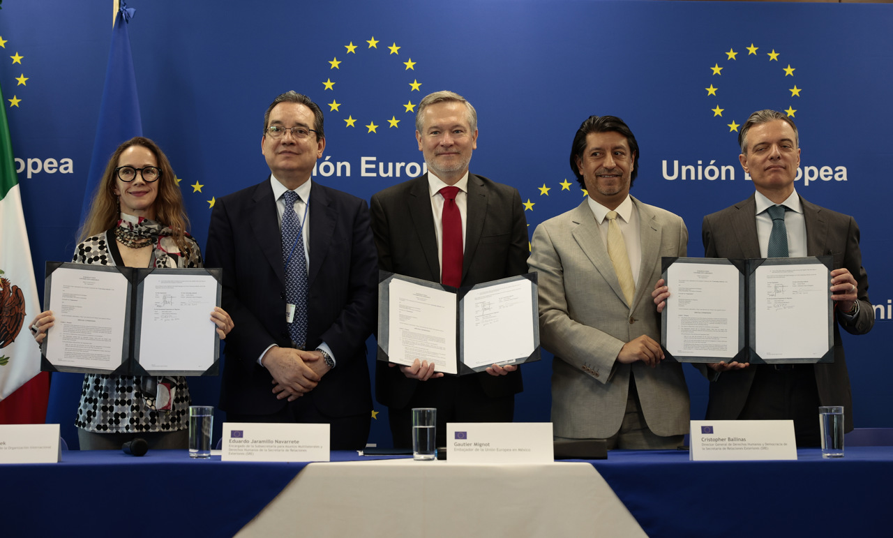 La ONU y la UE acuerdan apoyo laboral a migrantes en México
