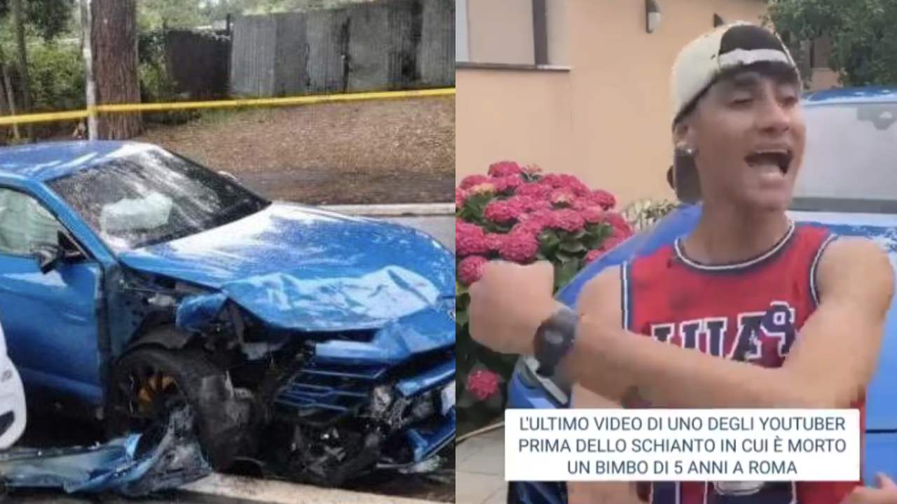 Por hacer un reto, Youtubers de Italia chocan Lamborghini y causan la muerte de un niño de 5 años