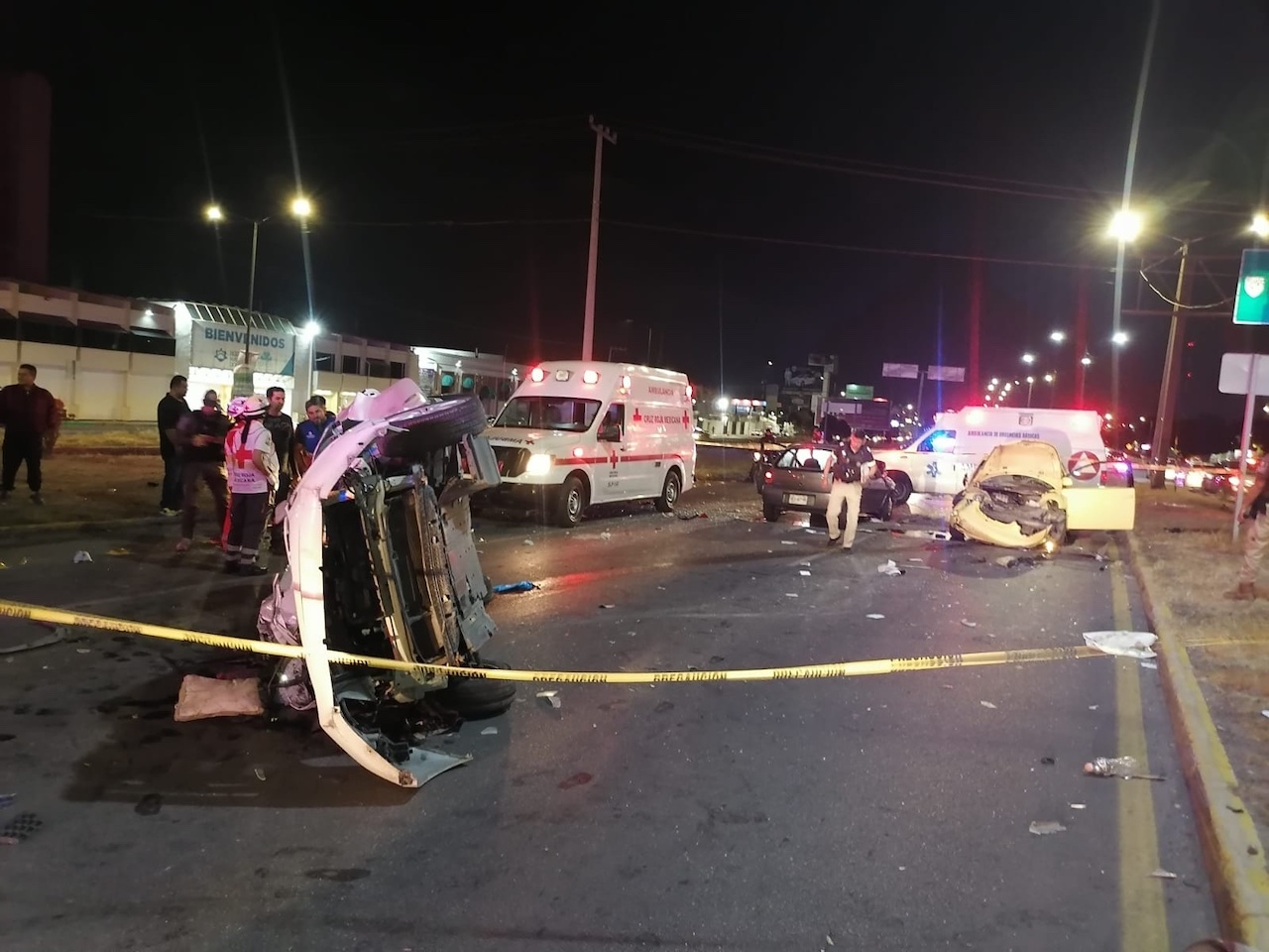 Carambola deja dos muertos en la carretera 57 de San Luis Potosí