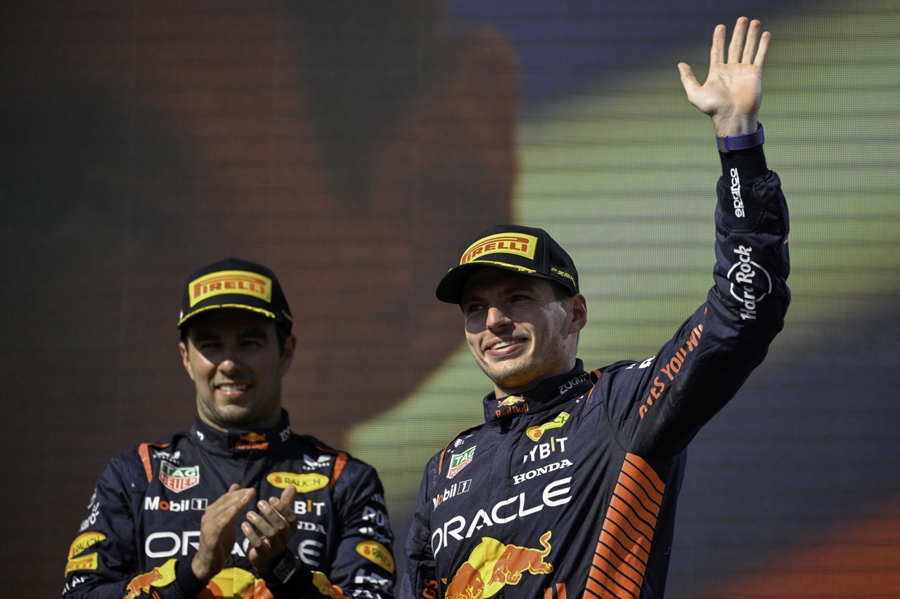 ‘Checo’ Pérez saldrá segundo en el GP de Bélgica; Max Verstappen sexto