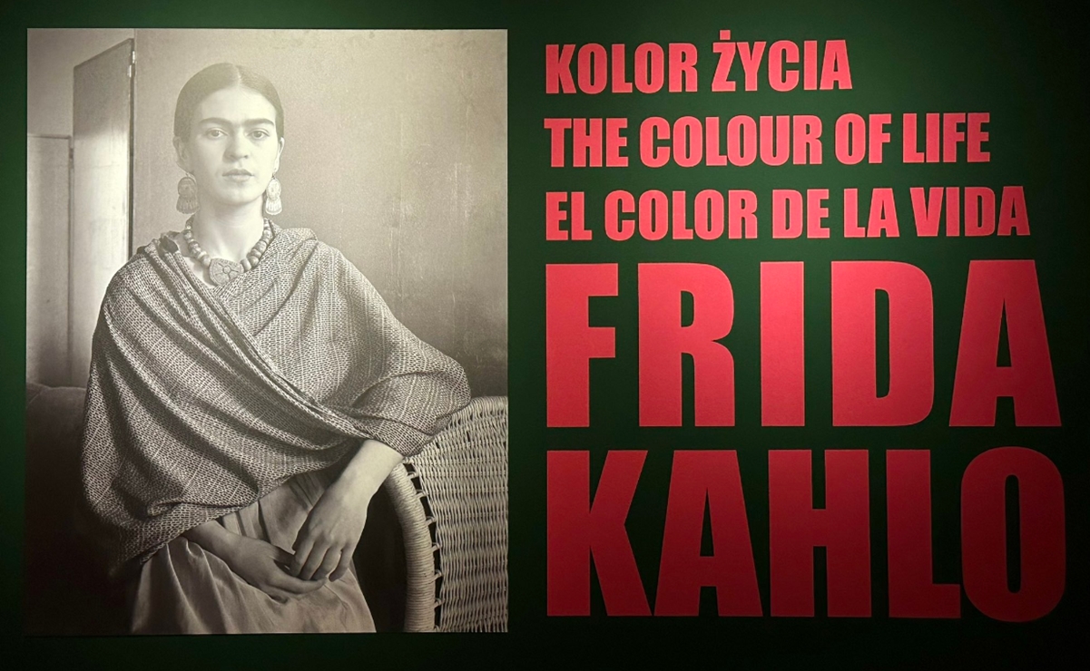 Exposición de Frida Kahlo llega al Palacio Real Łazienki de Varsovia