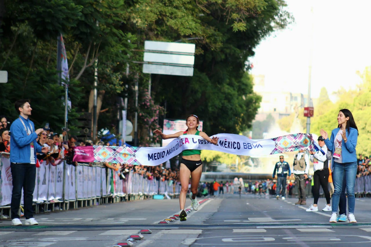 Ellos son los ganadores del Medio Maratón 2023 de la CDMX