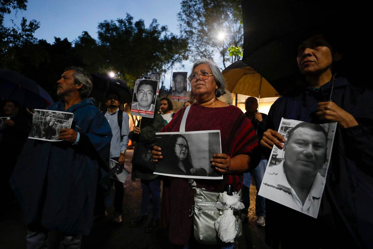 ‘Exigimos justicia’: protestan por el asesinato del periodista Luis Martín Sánchez