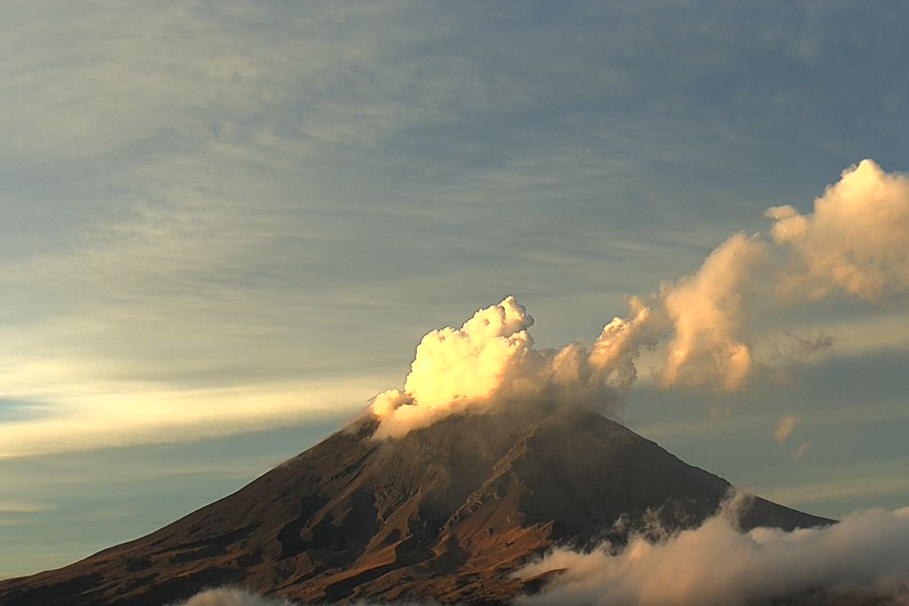 Volcán Popocatépetl: Protección Civil mantiene alerta en amarillo Fase 2