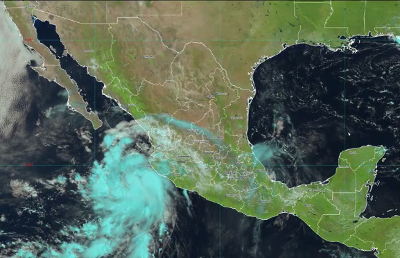 Depresión tropical Seis-E causará fuertes lluvias en gran parte de México