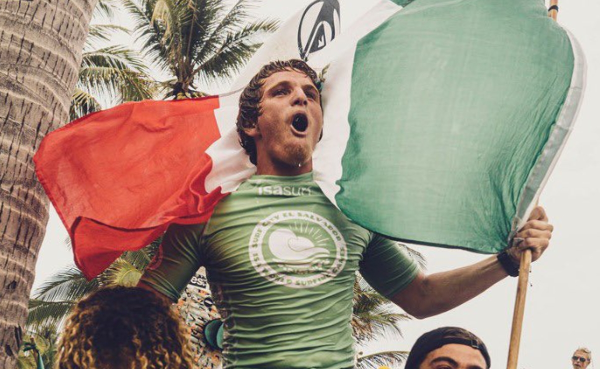 Alan Cleland es el primer surfista mexicano que irá a unos Juegos Olímpicos