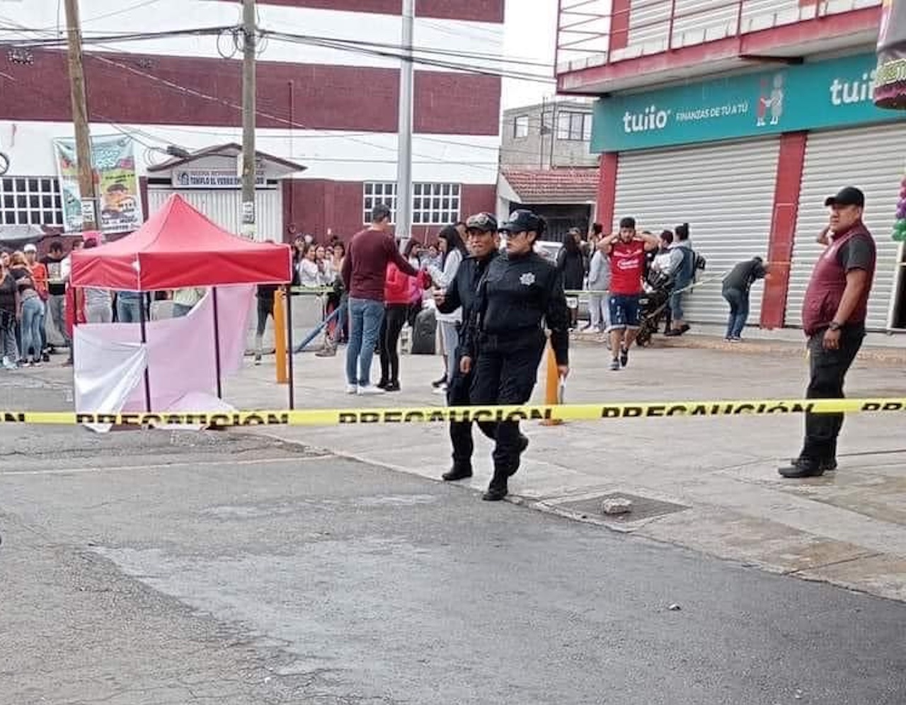 Balacera deja al menos un muerto en el centro de Chalco, Edomex