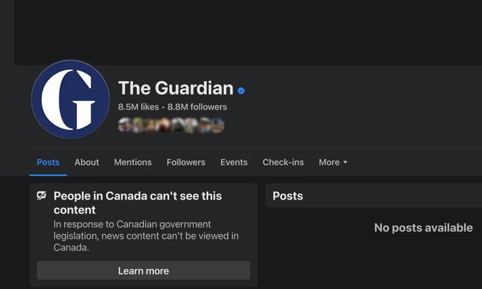 Expertos condenan a Meta por la prohibición de noticias en Canadá: es una advertencia para la democracia