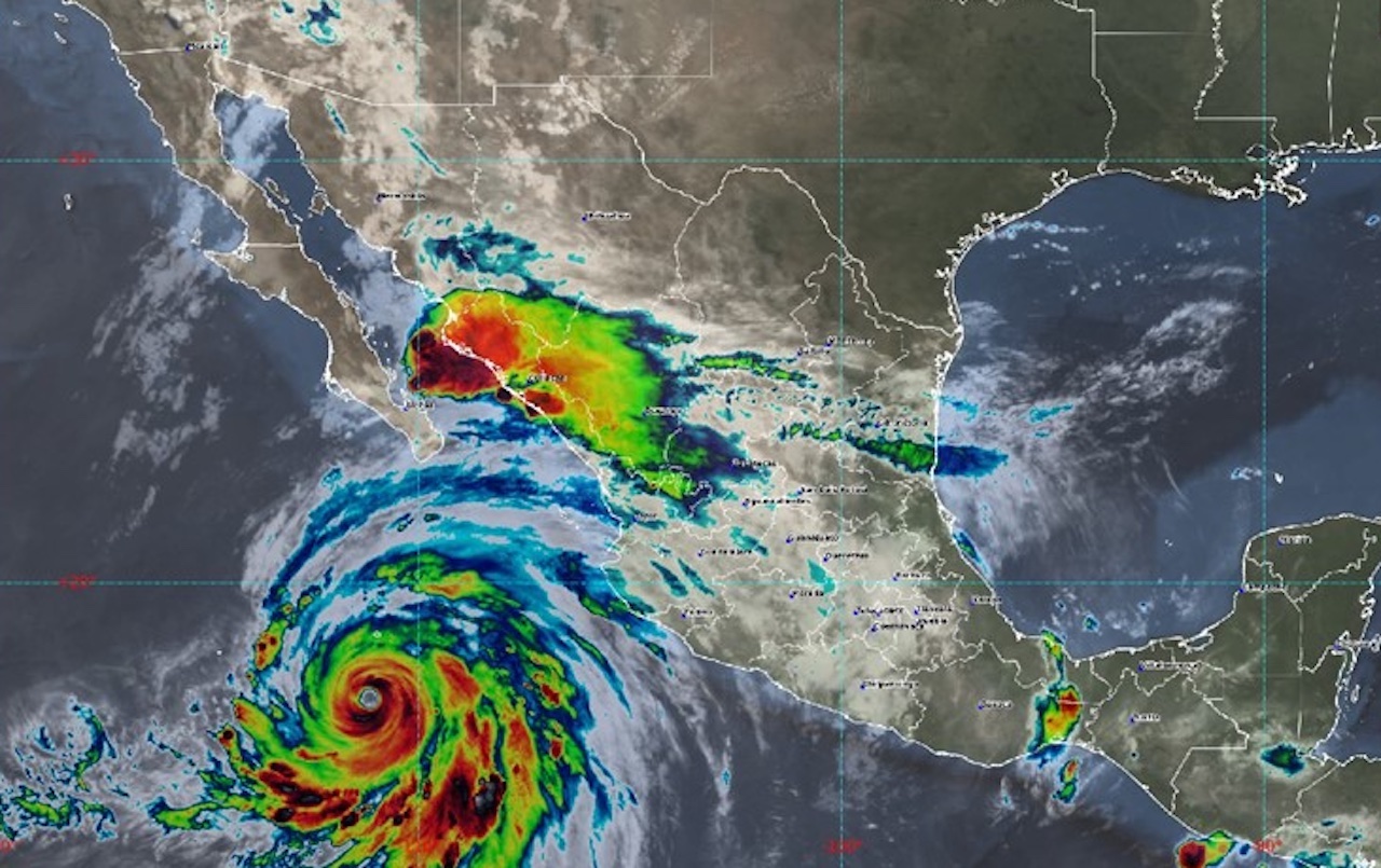 El huracán ‘Hilary’ alcanza categoría 4 en su camino a la península de BC
