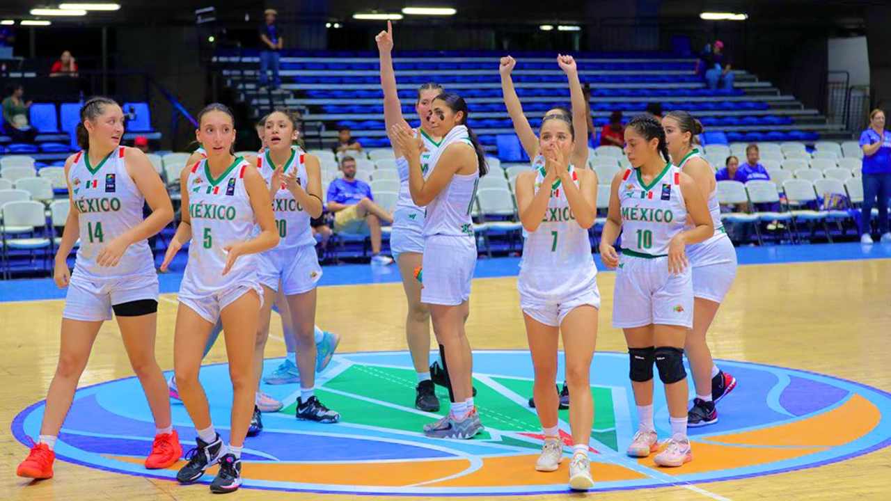 México avanza a la final del Centrobasket Femenil U-17