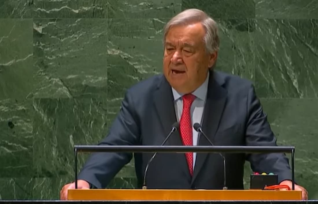 El mundo está cada vez más cerca de una gran fractura, dice el jefe de la ONU