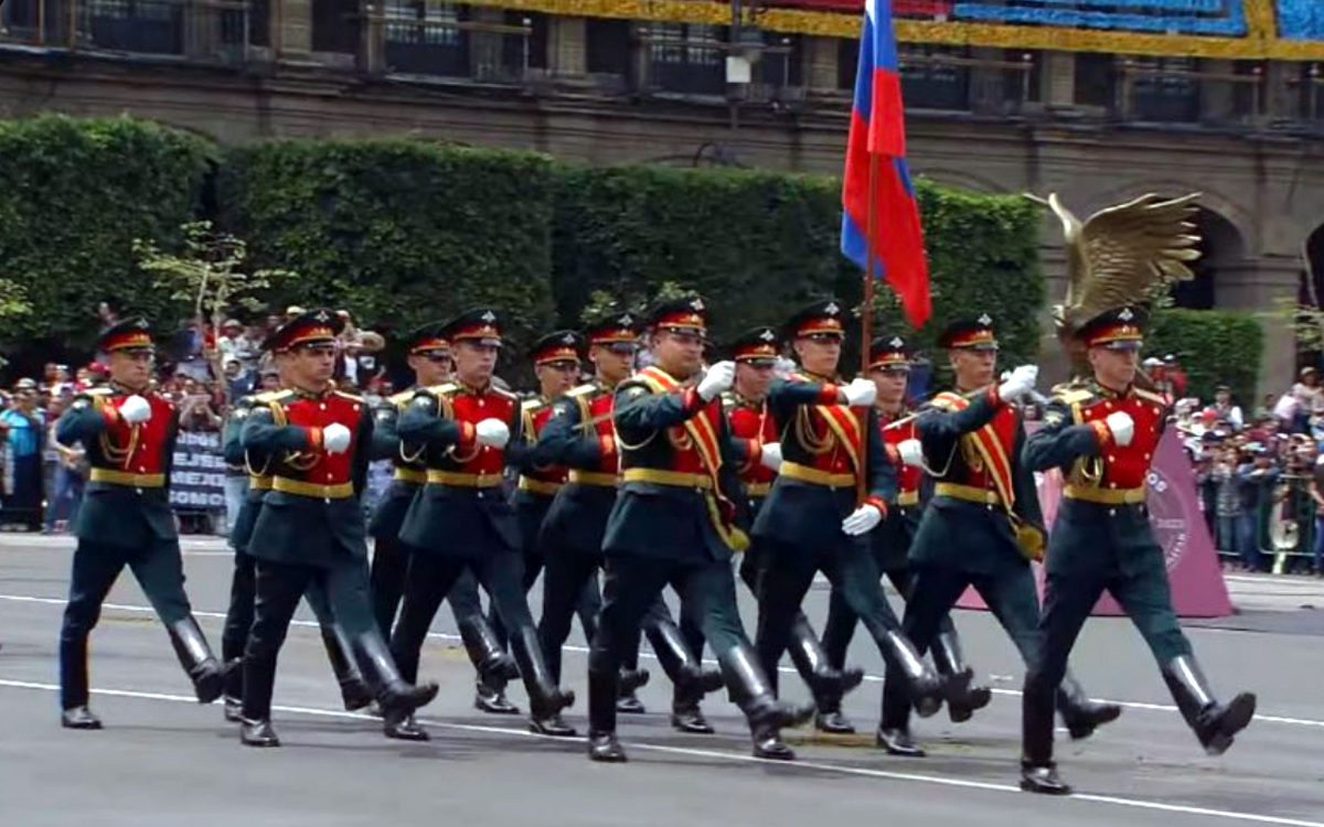 La-Lista de reacciones por la participación del Ejército ruso en desfile del 16 de septiembre