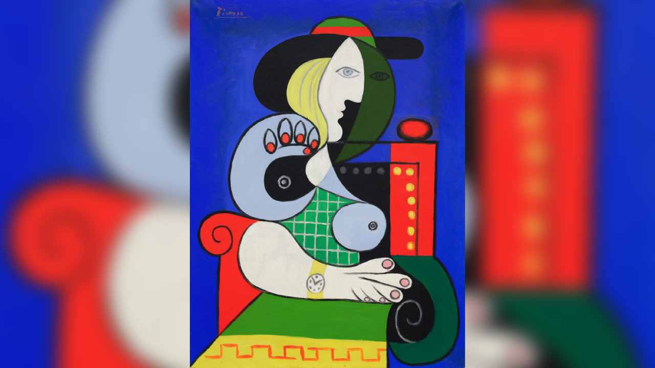 Subastan <em>La mujer con reloj</em>, de Picasso, por 139.4 millones de dólares