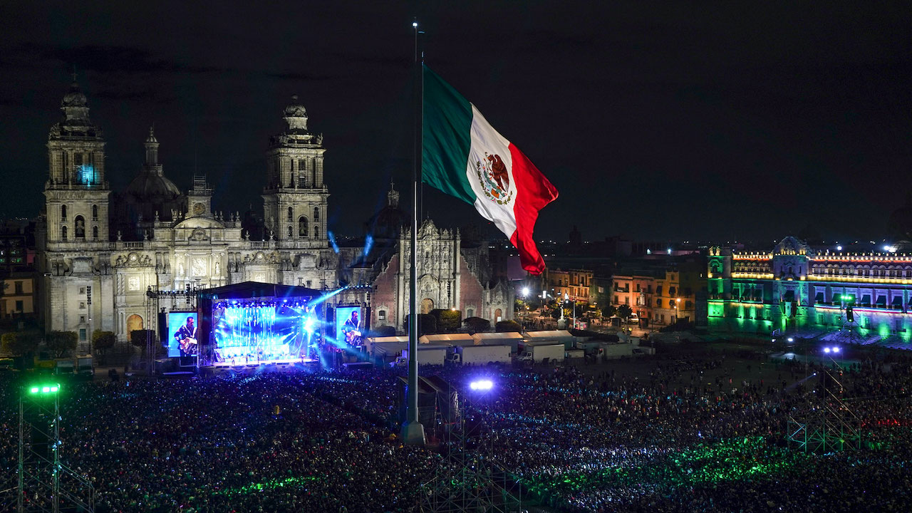 ¿A qué hora es el Grito de independencia en el Zócalo de CDMX?