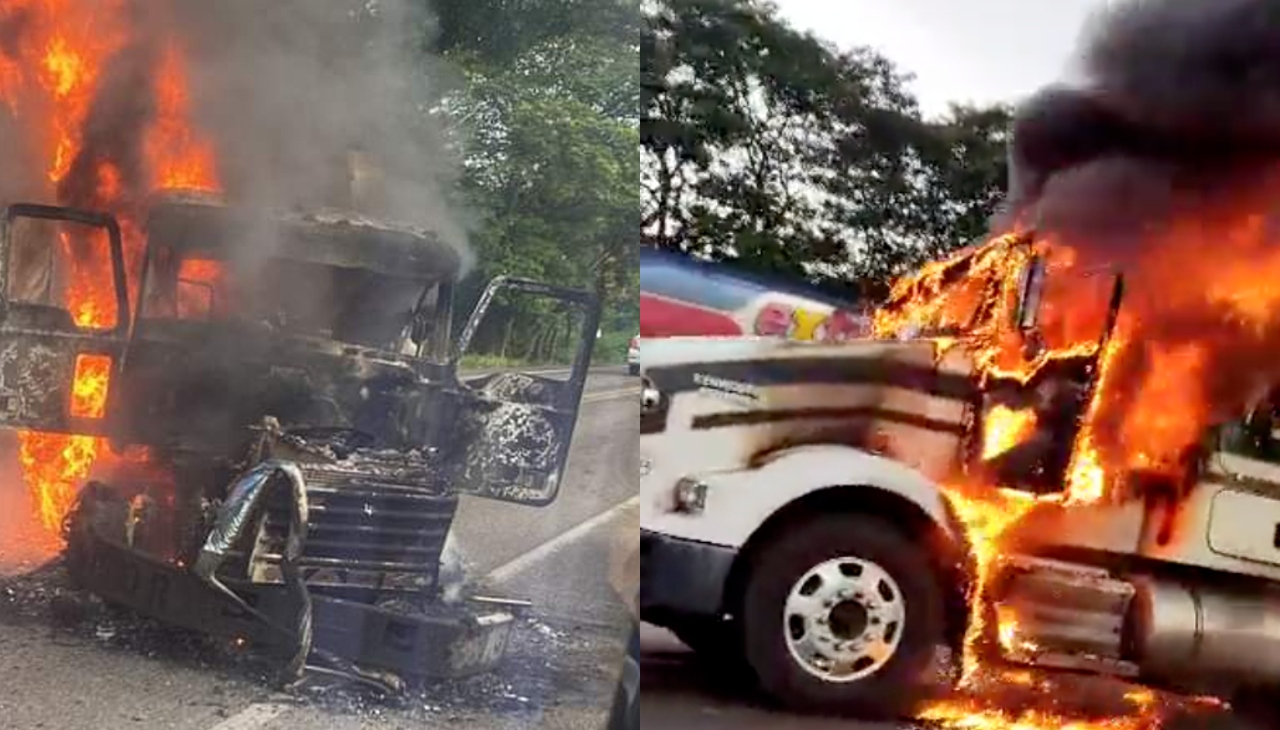 Violencia en Tabasco: balaceras, incendios de vehículos y bloqueos 