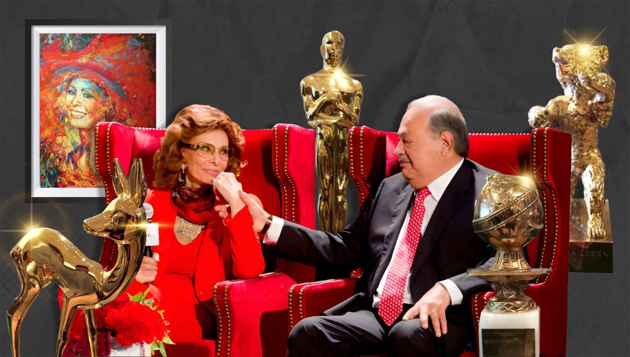 Sophia Loren, la entrañable amiga de Carlos Slim