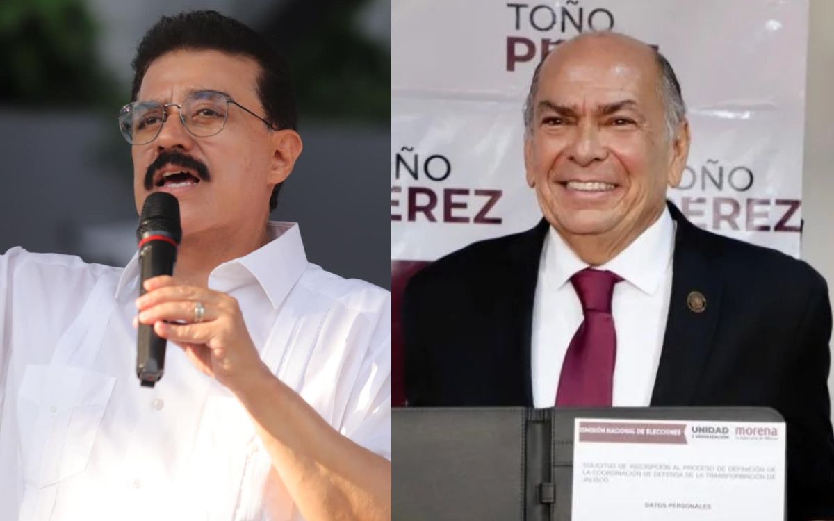 Carlos Lomelí y papá de ‘Checo’ Pérez se registran por candidatura de Morena en Jalisco