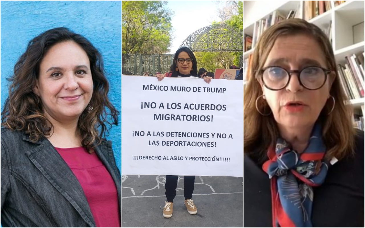 ONG exigen protección a CNDH para Marcela Turatti, Ana Delgadillo y Mercedes Doretti