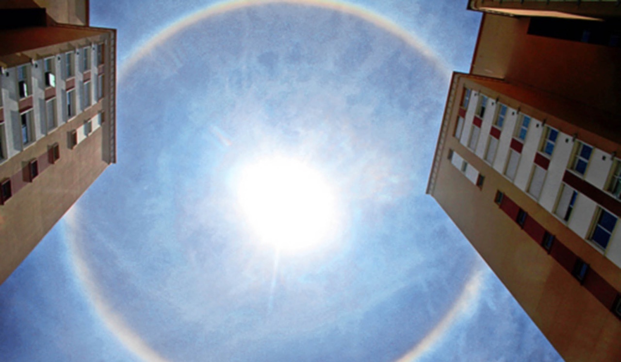 Halo solar: qué es el aro alrededor del sol y por qué se forma