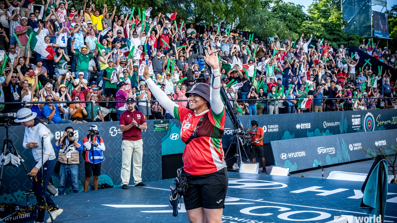Alejandra Valencia conquista la medalla de plata en la Copa Mundial de Tiro con Arco