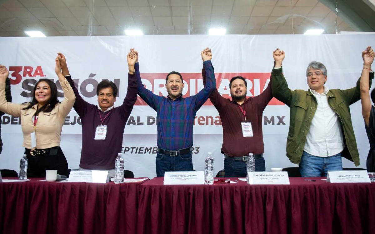 Morena llama a la unidad previo a elección de candidato por la CDMX