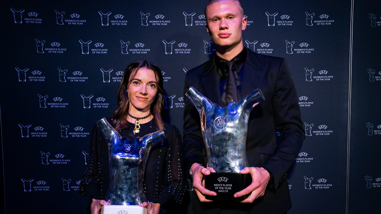 Premios UEFA: Haaland y Aitana Bonmatí son los mejores de 2022-23