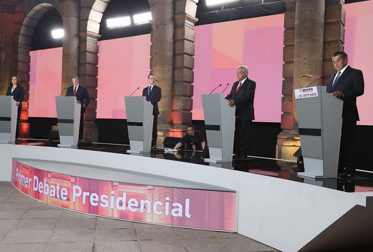 INE confirma realización de tres debates presidenciales