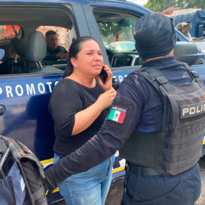 Reportera denuncia abuso policial por elementos de la Comisión Estatal de Seguridad de Morelos