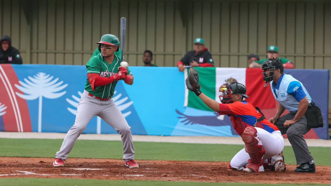 ¡Contundentes! México vence por nocaut a Chile en el inicio del beisbol de los Panamericanos 2023