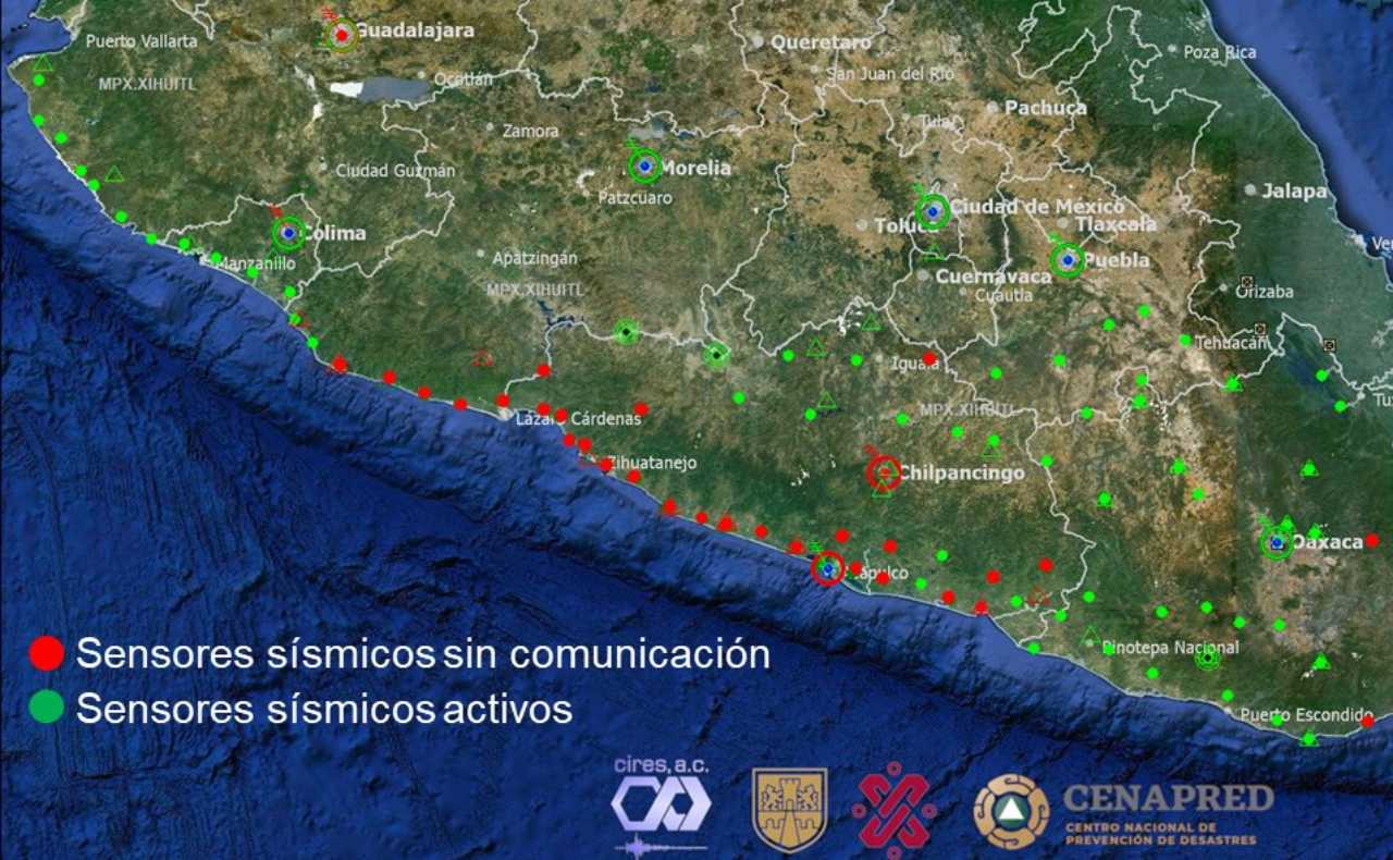 ‘Si hay un sismo fuerte no se podrá alertar’: ‘Otis’ daña Sistema de Alerta Sísmica en el Pacífico