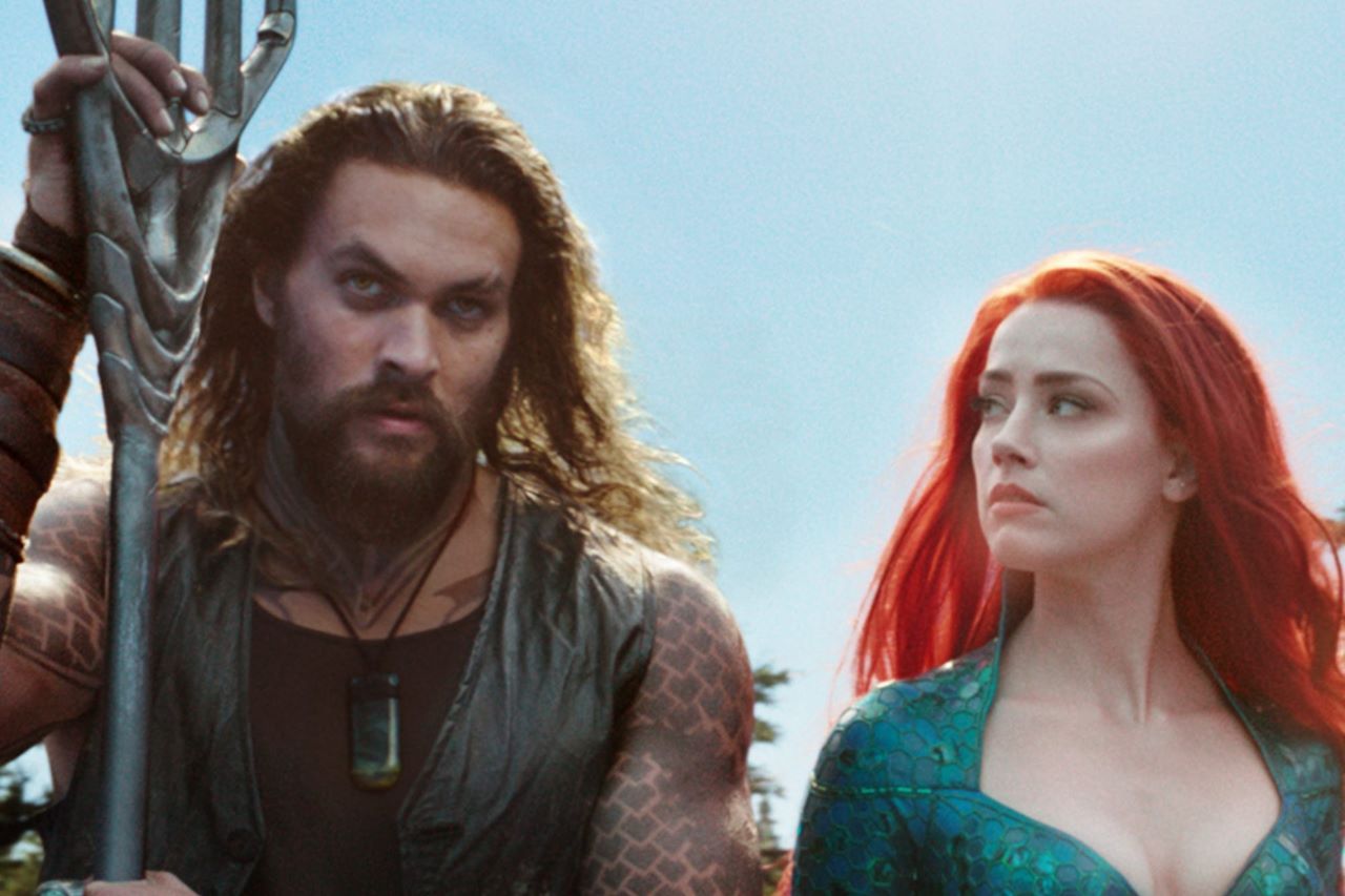 <em>Aquaman 2</em>: Amber Heard acusa a Jason Momoa de llegar borracho y vestido como Johnny Depp al set