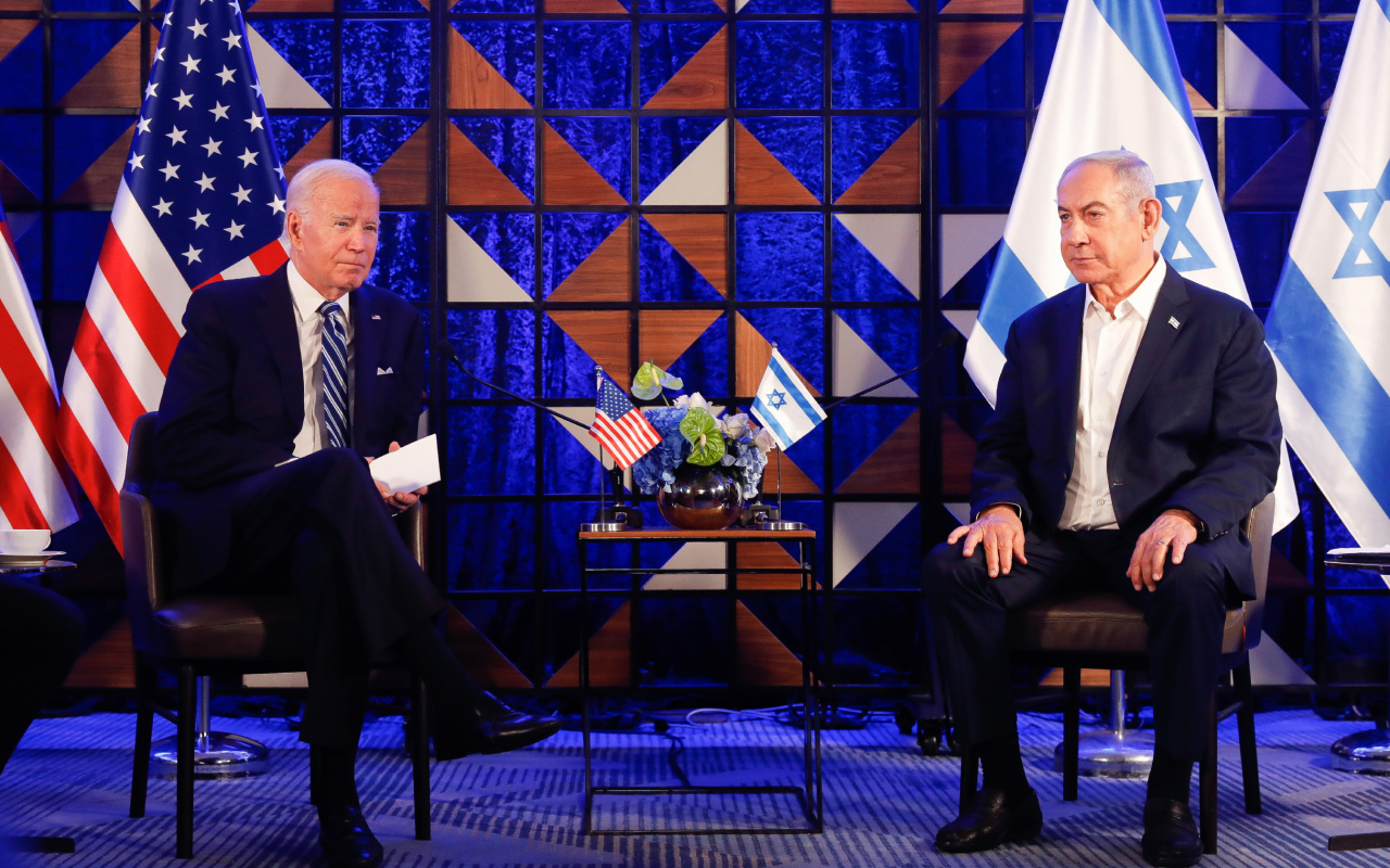 ‘Fue la otra parte’: Biden apoya acusaciones de Israel sobre ataque contra hospital de Gaza
