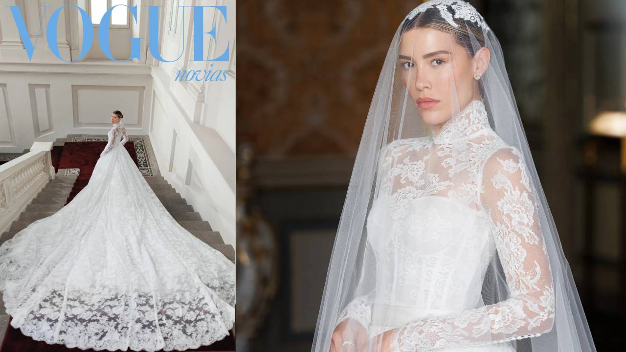 Michelle Salas elige tres vestidos para el día de su boda con Danilo Díaz