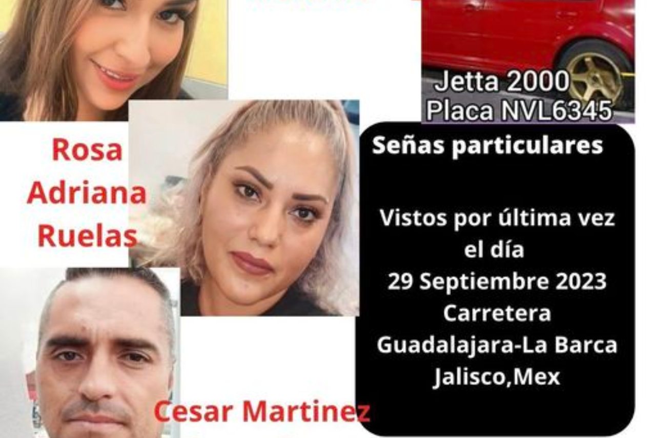 Reportan la desaparición de dos mujeres y un hombre en límites de Jalisco y Michoacán