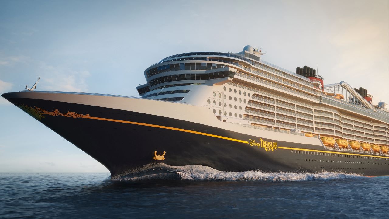 Disney Cruise Line presenta Disney Treasure, su nuevo y mágico barco