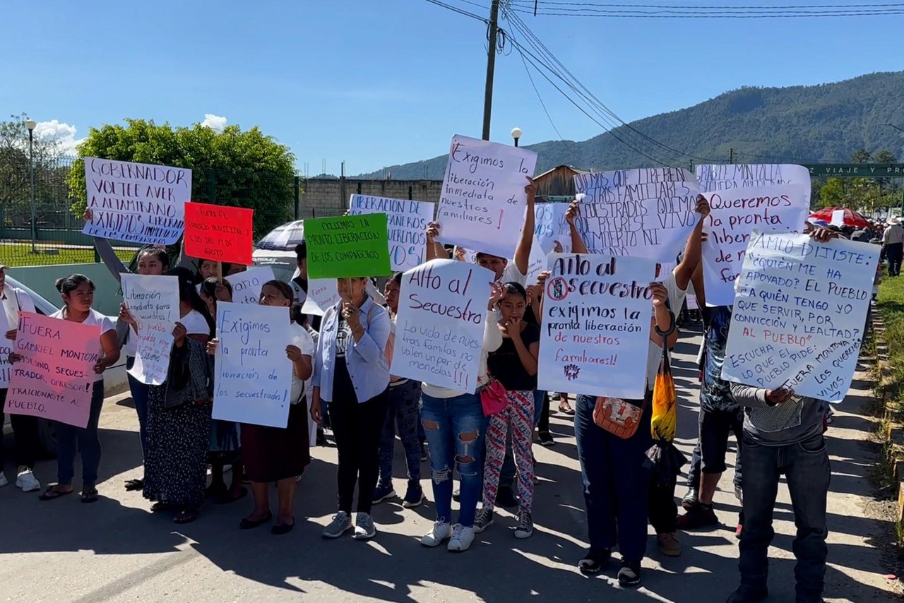 Liberan a 20 ejidatarios secuestrados por grupo armado en Altamirano, Chiapas