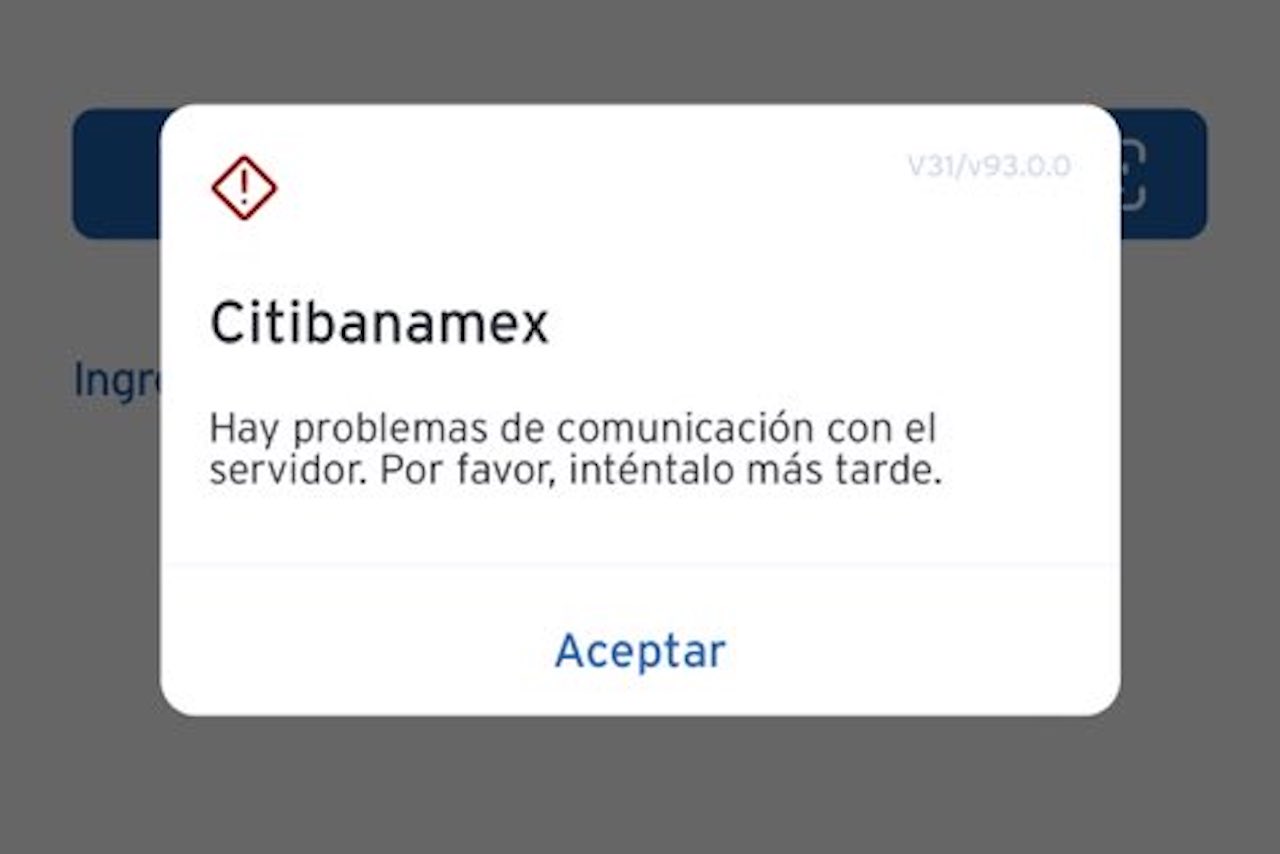 ¿Hubo fallas en Banamex? Usuarios reportaron problemas en la app
