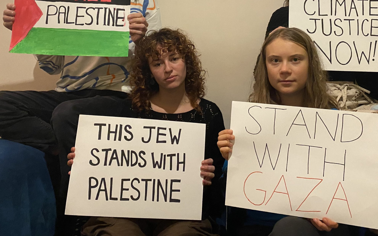 Guerra Israel-Hamás: Greta Thunberg pide un alto al fuego en Gaza